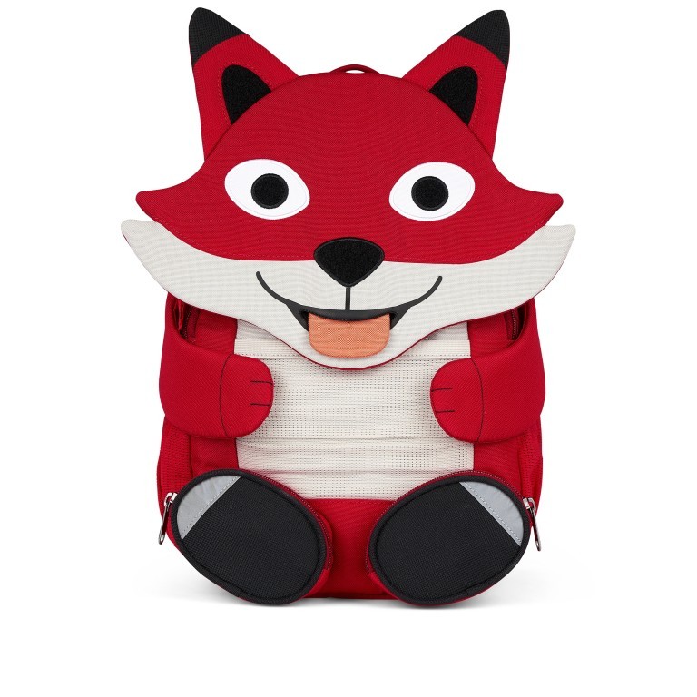 Rucksack Großer Freund für Kinder Fuchs, Farbe: rot/weinrot, Marke: Affenzahn, EAN: 4057081176021, Abmessungen in cm: 20x31x12, Bild 1 von 7