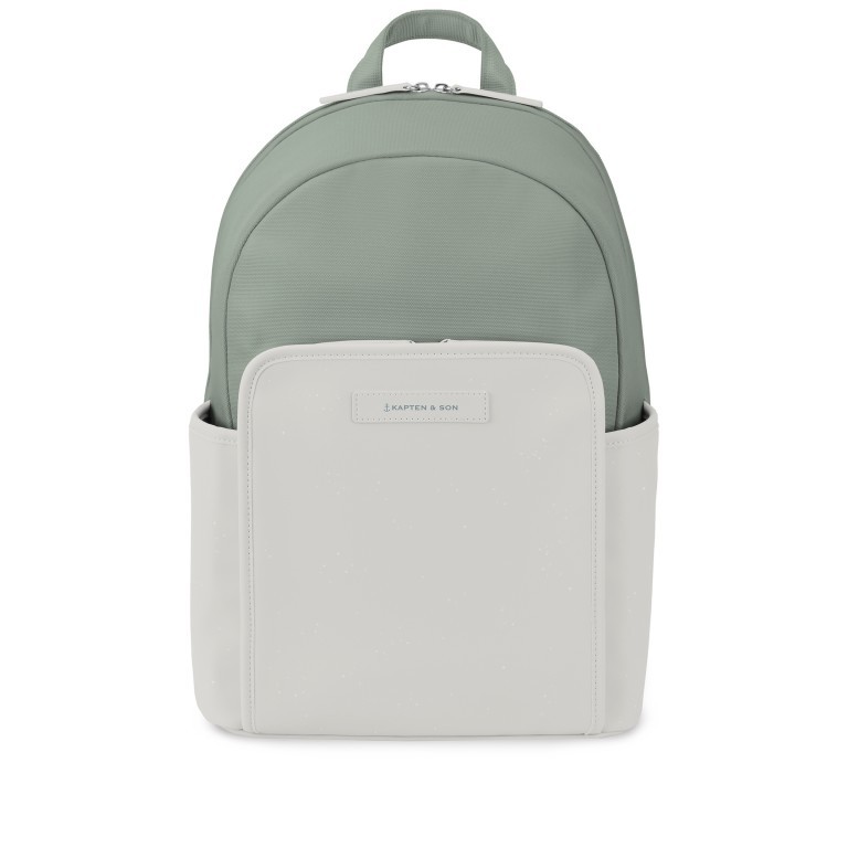 Rucksack Aalborg mit Laptopfach 14 Zoll Muted Sage, Farbe: grün/oliv, Marke: Kapten & Son, EAN: 4251145238919, Abmessungen in cm: 29x42x12, Bild 1 von 10