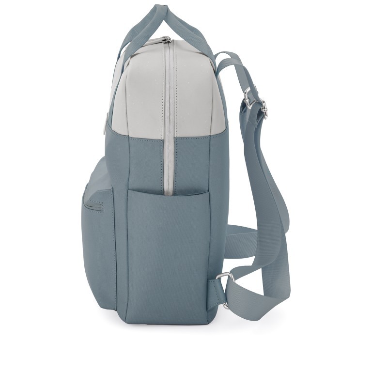 Rucksack Bergen Steel Blue, Farbe: blau/petrol, Marke: Kapten & Son, EAN: 4251145238957, Abmessungen in cm: 28x39x11.5, Bild 3 von 7