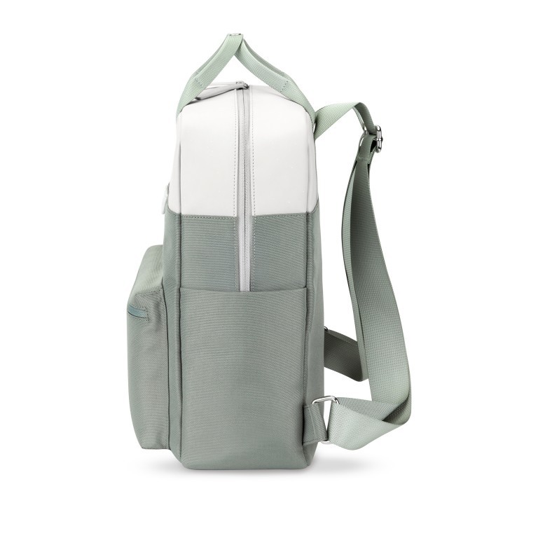 Rucksack Bergen Small mit Tabletfach 11 Zoll Muted Sage, Farbe: grün/oliv, Marke: Kapten & Son, EAN: 4251145238964, Abmessungen in cm: 23.5x33.5x9.5, Bild 3 von 5