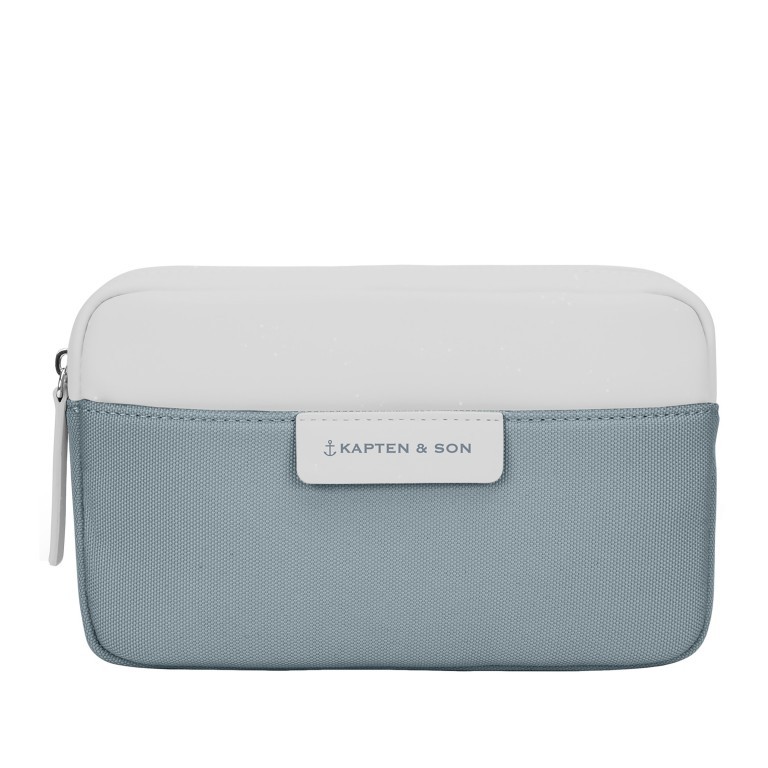 Gürteltasche Habo Steel Blue Sprinkled, Farbe: blau/petrol, Marke: Kapten & Son, EAN: 4251145237936, Abmessungen in cm: 22x13x5, Bild 1 von 8