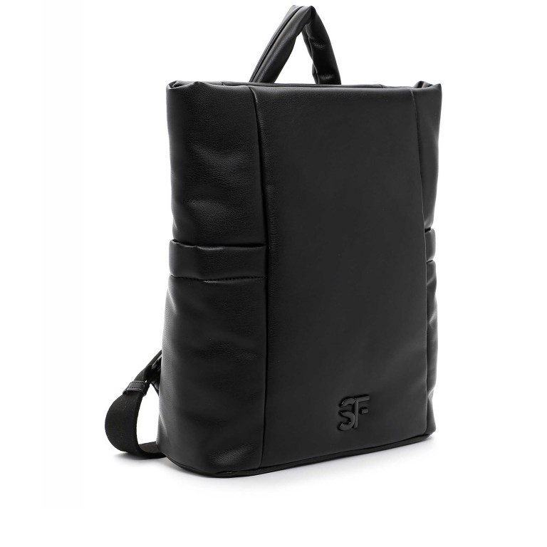Rucksack Baggy 14023 Black, Farbe: schwarz, Marke: Suri Frey, EAN: 4056185192708, Abmessungen in cm: 34x33x10, Bild 2 von 5