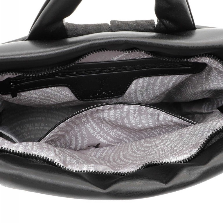 Rucksack Baggy 14023 Black, Farbe: schwarz, Marke: Suri Frey, EAN: 4056185192708, Abmessungen in cm: 34x33x10, Bild 4 von 5