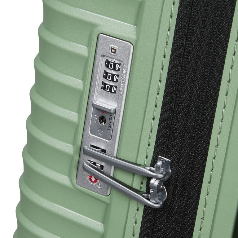 Koffer Upscape Spinner 75 erweiterbar auf 114 Liter Stone Green, Farbe: grün/oliv, Marke: Samsonite, EAN: 5400520225399, Abmessungen in cm: 51x75x30, Bild 9 von 12