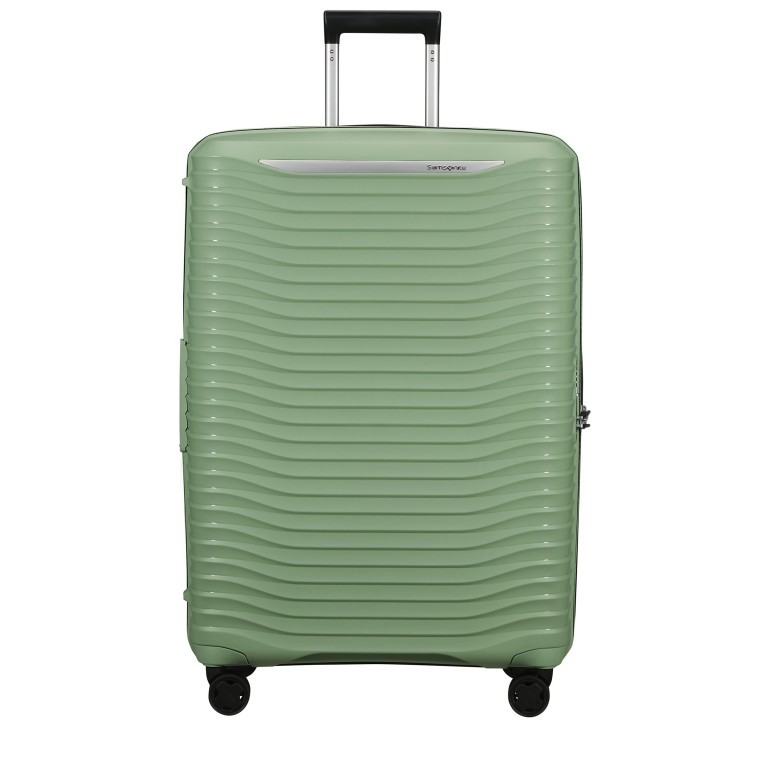 Koffer Upscape Spinner 75 erweiterbar auf 114 Liter Stone Green, Farbe: grün/oliv, Marke: Samsonite, EAN: 5400520225399, Abmessungen in cm: 51x75x30, Bild 1 von 12
