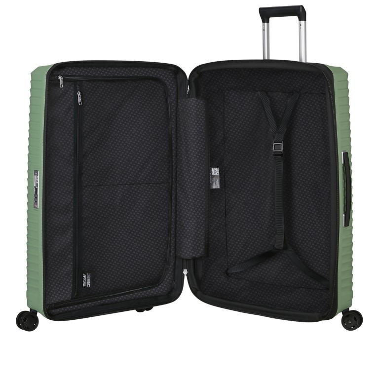 Koffer Upscape Spinner 75 erweiterbar auf 114 Liter Stone Green, Farbe: grün/oliv, Marke: Samsonite, EAN: 5400520225399, Abmessungen in cm: 51x75x30, Bild 8 von 12
