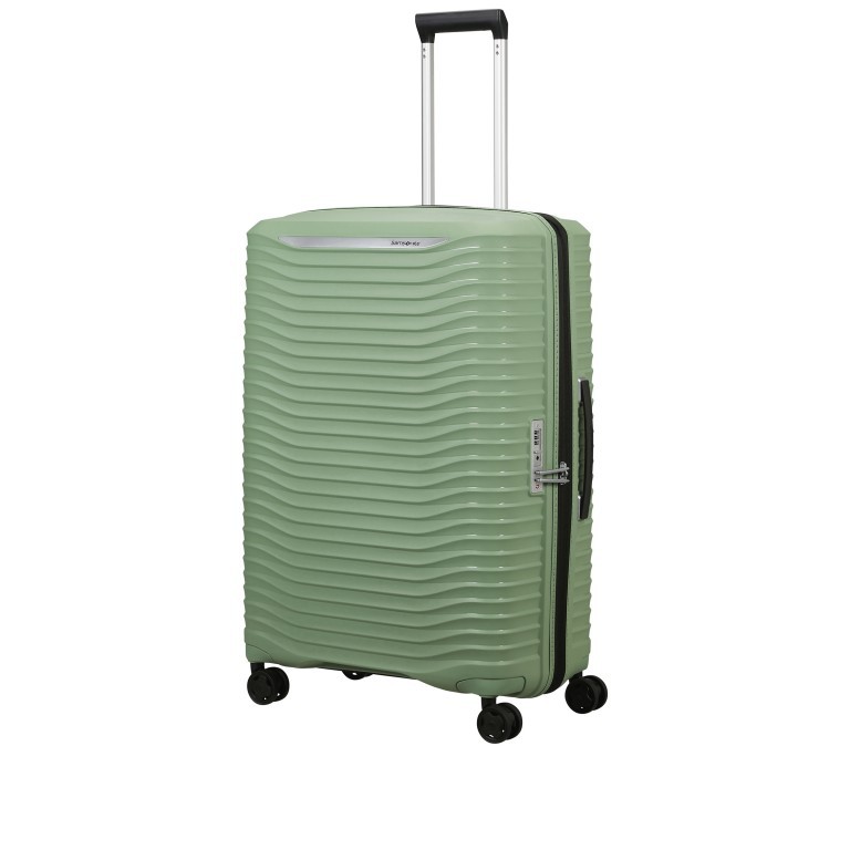 Koffer Upscape Spinner 75 erweiterbar auf 114 Liter Stone Green, Farbe: grün/oliv, Marke: Samsonite, EAN: 5400520225399, Abmessungen in cm: 51x75x30, Bild 7 von 12