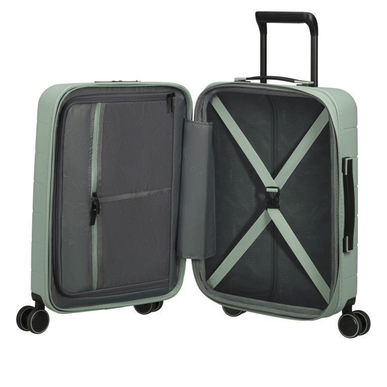 Koffer Novastream Spinner 55 Smart mit Laptopfach Nomad Green, Farbe: grün/oliv, Marke: American Tourister, EAN: 5400520194435, Bild 6 von 12