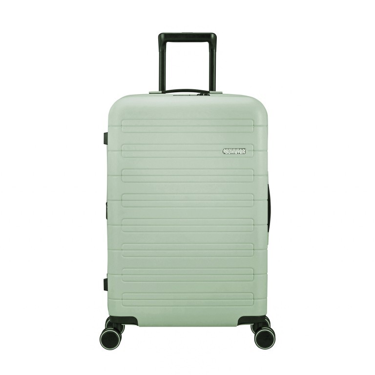 Koffer Novastream Spinner 67 erweiterbar Nomad Green, Farbe: grün/oliv, Marke: American Tourister, EAN: 5400520194411, Bild 1 von 8