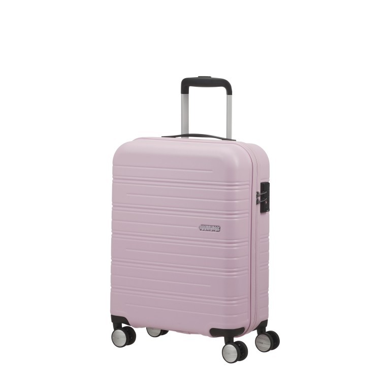 Koffer High Turn Spinner 55 IATA-Maß Matt Powder Pink, Farbe: rosa/pink, Marke: American Tourister, EAN: 5400520213204, Abmessungen in cm: 40x55x20, Bild 1 von 4