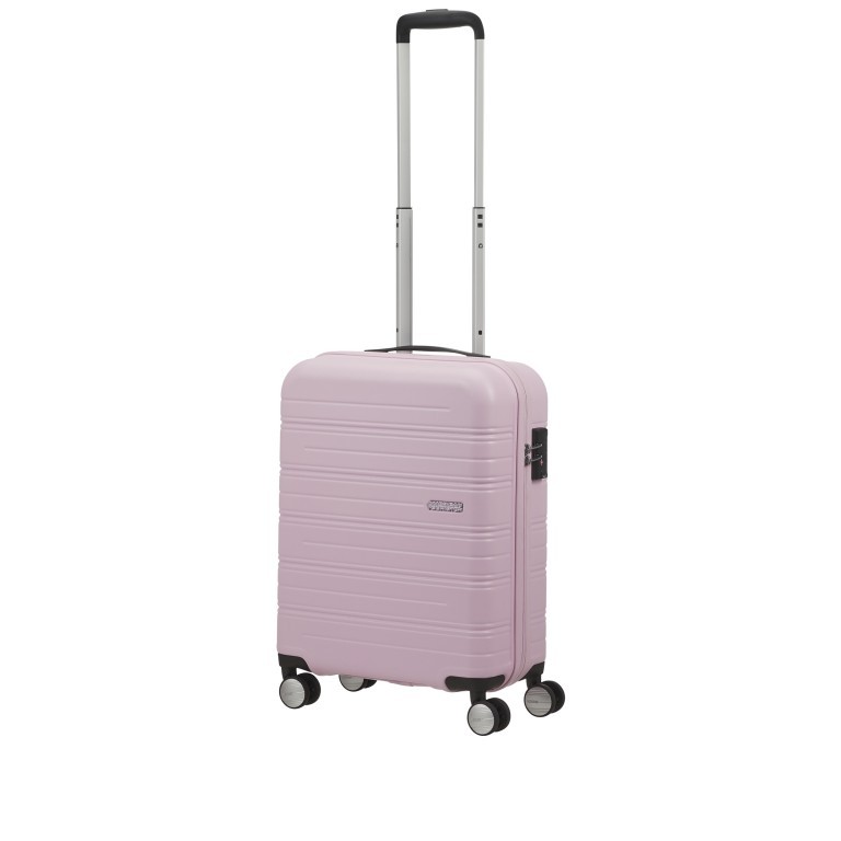 Koffer High Turn Spinner 55 IATA-Maß Matt Powder Pink, Farbe: rosa/pink, Marke: American Tourister, EAN: 5400520213204, Abmessungen in cm: 40x55x20, Bild 2 von 4