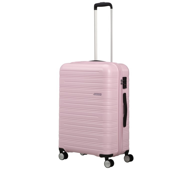 Koffer High Turn Spinner 67 Matt Powder Pink, Farbe: rosa/pink, Marke: American Tourister, EAN: 5400520213280, Abmessungen in cm: 46.5x67x27.5, Bild 2 von 4