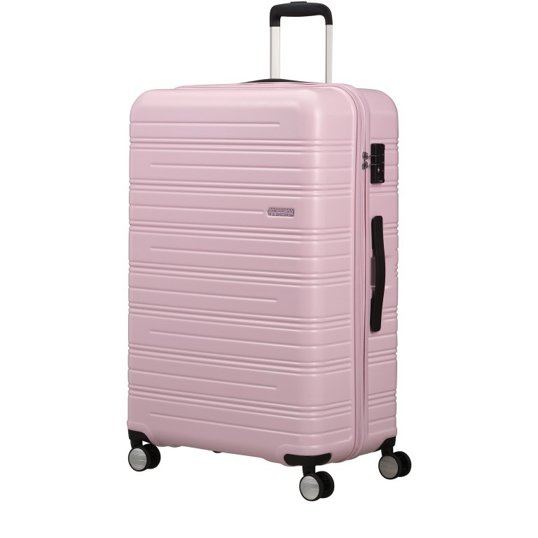 Koffer High Turn Spinner 77 Matt Powder Pink, Farbe: rosa/pink, Marke: American Tourister, EAN: 5400520213365, Abmessungen in cm: 50.5x77x30.5, Bild 1 von 4