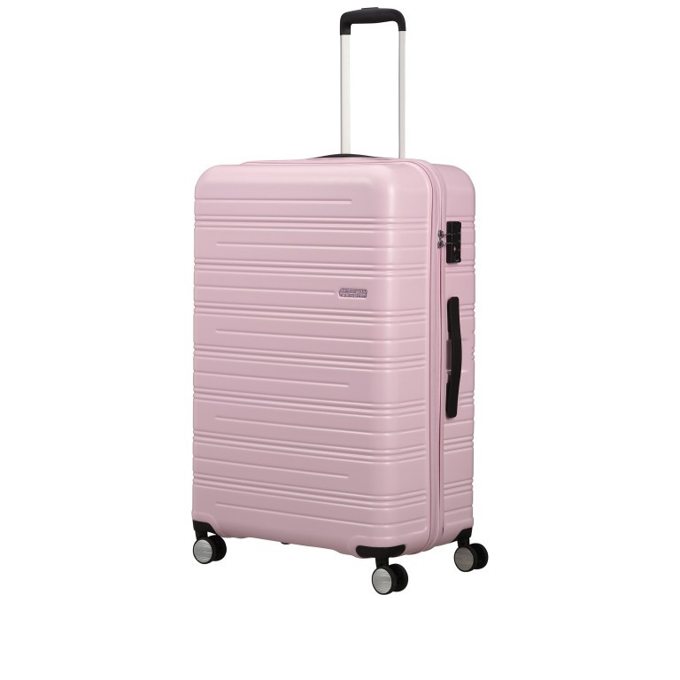 Koffer High Turn Spinner 77 Matt Powder Pink, Farbe: rosa/pink, Marke: American Tourister, EAN: 5400520213365, Abmessungen in cm: 50.5x77x30.5, Bild 2 von 4