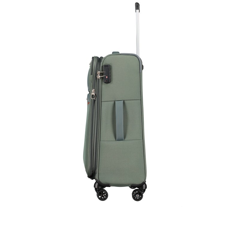 Koffer Sky Surfer Spinner M Expandable Nomad Green, Farbe: grün/oliv, Marke: American Tourister, EAN: 5400520207548, Abmessungen in cm: 42x66x24, Bild 2 von 9