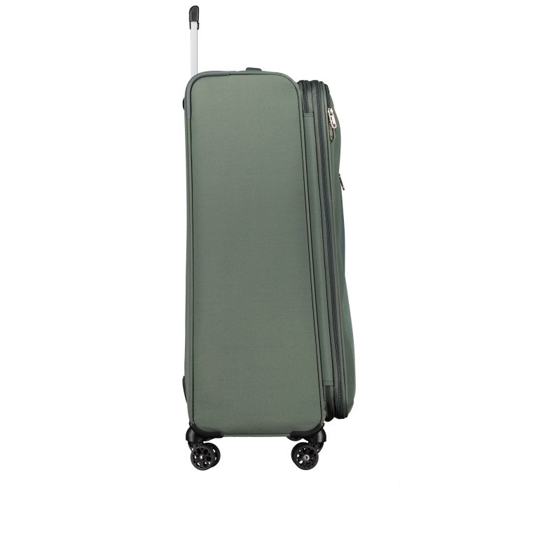 Koffer Sky Surfer Spinner L Expandable Nomad Green, Farbe: grün/oliv, Marke: American Tourister, EAN: 5400520207562, Abmessungen in cm: 44x78x29, Bild 3 von 9