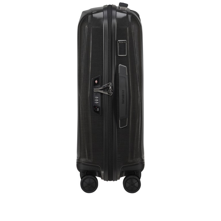 Koffer Major-Lite Spinner 55 erweiterbar Black, Farbe: schwarz, Marke: Samsonite, EAN: 5400520215932, Abmessungen in cm: 40x55x20, Bild 3 von 12