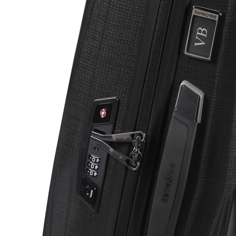 Koffer Major-Lite Spinner 55 erweiterbar Black, Farbe: schwarz, Marke: Samsonite, EAN: 5400520215932, Abmessungen in cm: 40x55x20, Bild 10 von 12