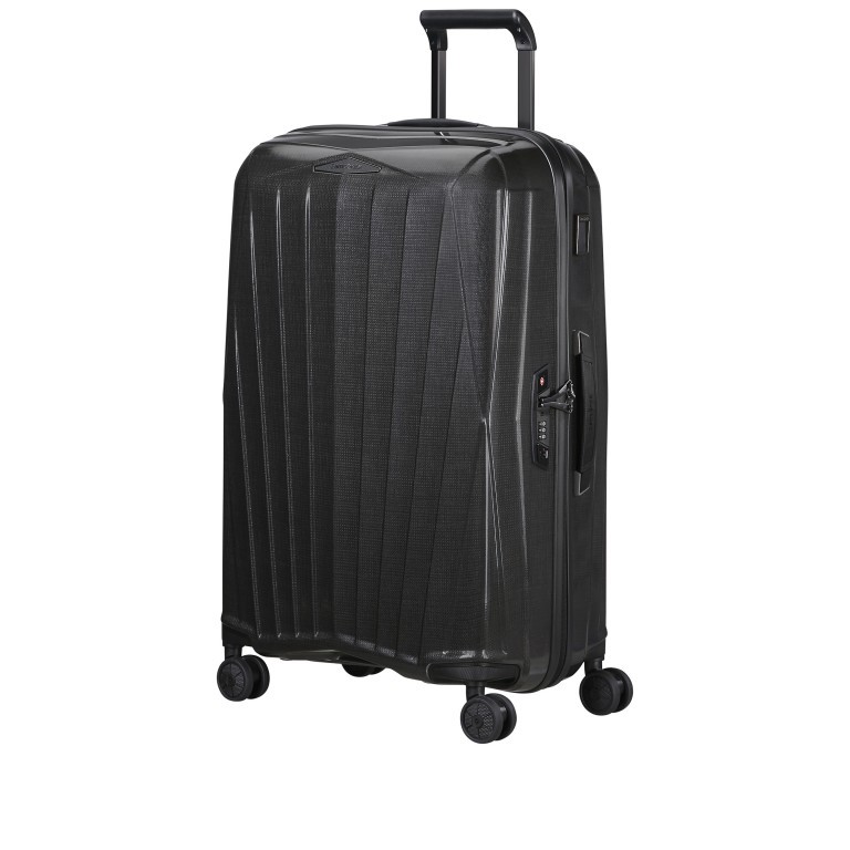 Koffer Major-Lite Spinner 69 Black, Farbe: schwarz, Marke: Samsonite, EAN: 5400520216038, Abmessungen in cm: 65x69x28, Bild 2 von 10