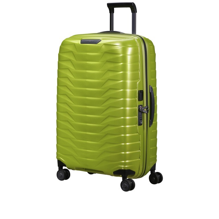 Koffer Proxis Spinner 69 Lime, Farbe: gelb, Marke: Samsonite, EAN: 5400520236692, Abmessungen in cm: 48x69x29, Bild 2 von 13