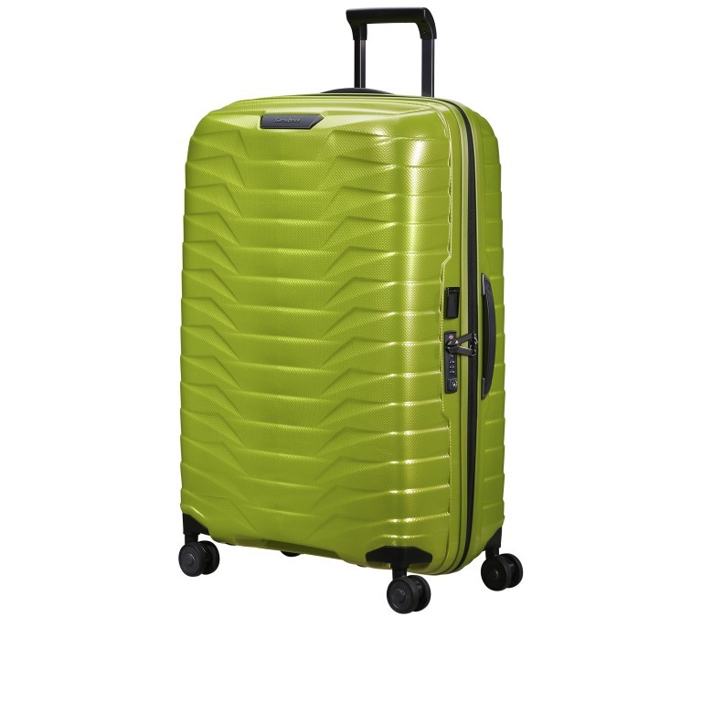 Koffer Proxis Spinner 75 Lime, Farbe: gelb, Marke: Samsonite, EAN: 5400520236708, Abmessungen in cm: 51x75x31, Bild 2 von 13