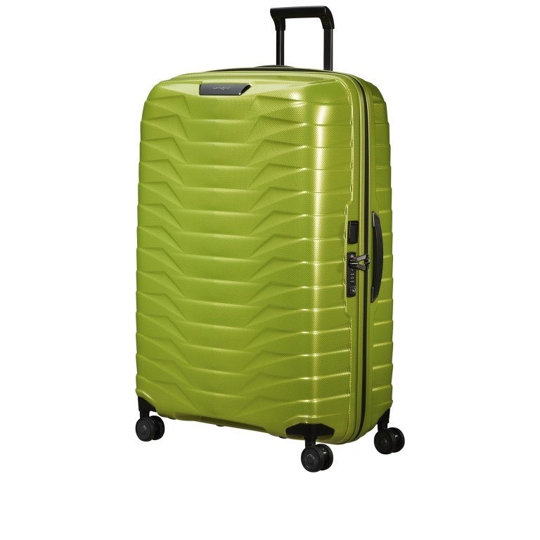 Koffer Proxis Spinner 81 Lime, Farbe: gelb, Marke: Samsonite, EAN: 5400520236715, Abmessungen in cm: 57x81x32, Bild 2 von 14