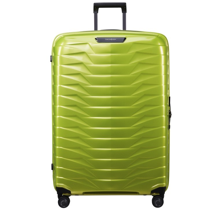 Koffer Proxis Spinner 81 Lime, Farbe: gelb, Marke: Samsonite, EAN: 5400520236715, Abmessungen in cm: 57x81x32, Bild 1 von 14