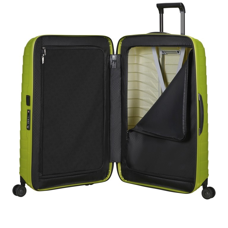 Koffer Proxis Spinner 81 Lime, Farbe: gelb, Marke: Samsonite, EAN: 5400520236715, Abmessungen in cm: 57x81x32, Bild 7 von 14