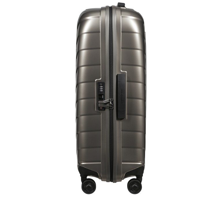 Koffer Attrix Spinner 69 Dune, Farbe: beige, Marke: Samsonite, EAN: 5400520232168, Abmessungen in cm: 46x69x27, Bild 3 von 8