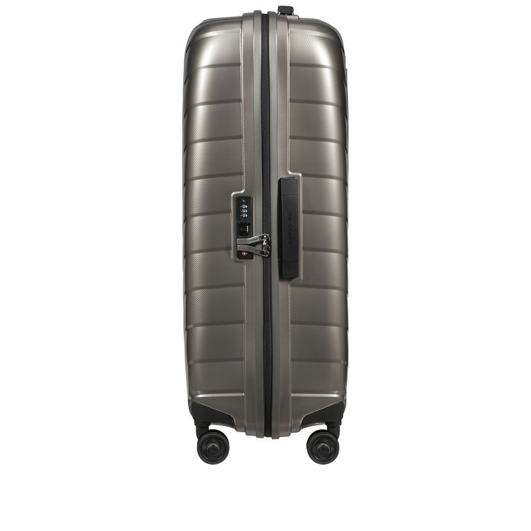 Koffer Attrix Spinner 75 Dune, Farbe: beige, Marke: Samsonite, EAN: 5400520232199, Abmessungen in cm: 51x75x30, Bild 3 von 8