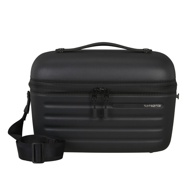 Kosmetikkoffer Stackd Beauty Case Black, Farbe: schwarz, Marke: Samsonite, EAN: 5400520213518, Abmessungen in cm: 35x25x23, Bild 1 von 14