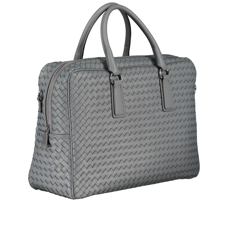Aktentasche Busy Business Shopper L Grey, Farbe: grau, Marke: Abro, EAN: 4067278130958, Abmessungen in cm: 38x28x15, Bild 2 von 7