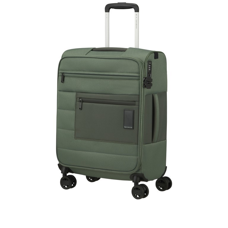 Koffer Vaycay Spinner 55 IATA-Maß Pistachio Green, Farbe: grün/oliv, Marke: Samsonite, EAN: 5400520190277, Abmessungen in cm: 40x55x20, Bild 2 von 6