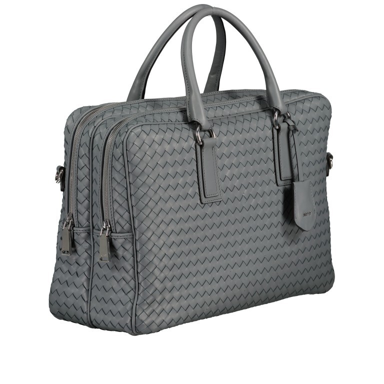 Aktentasche Busy Business Shopper Very Busy Grey, Farbe: grau, Marke: Abro, EAN: 4067278130989, Abmessungen in cm: 40x29x15, Bild 2 von 7