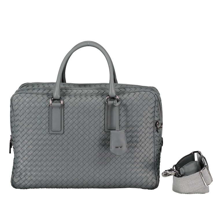 Aktentasche Busy Business Shopper Very Busy Grey, Farbe: grau, Marke: Abro, EAN: 4067278130989, Abmessungen in cm: 40x29x15, Bild 1 von 7