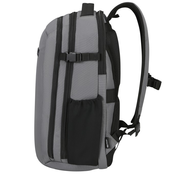 Rucksack Roader Backpack M mit Laptopfach 15.6 Zoll Drifter Grey, Farbe: grau, Marke: Samsonite, EAN: 5400520163882, Abmessungen in cm: 33x44x23, Bild 3 von 9