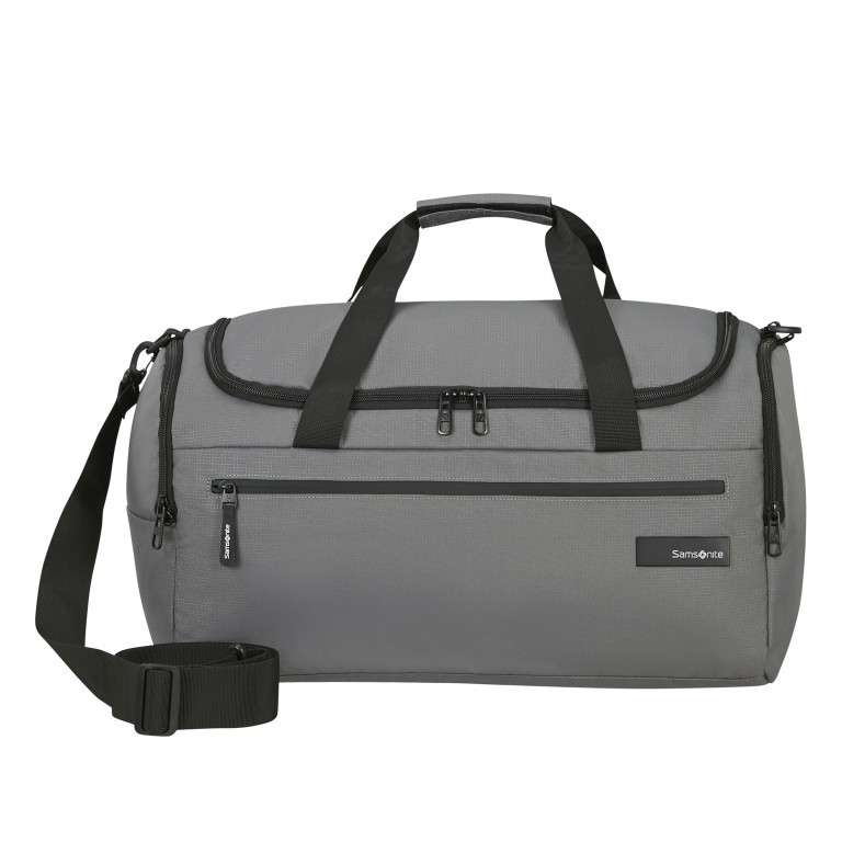 Reisetasche Roader Duffle S Drifter Grey, Farbe: grau, Marke: Samsonite, EAN: 5400520163981, Abmessungen in cm: 53x34x32, Bild 1 von 8