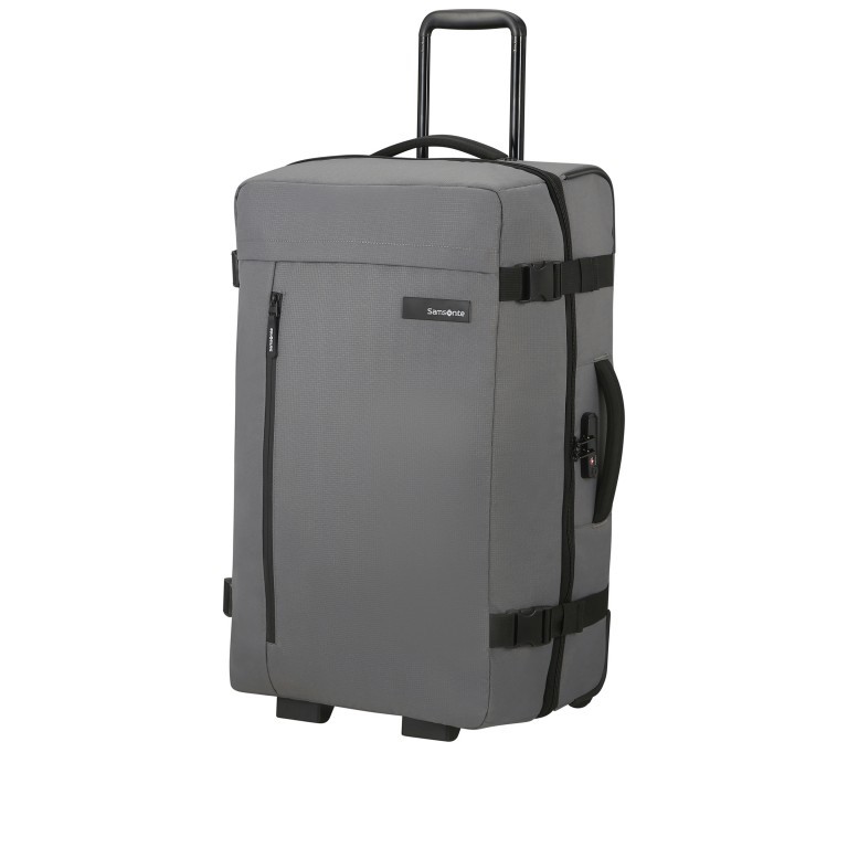 Reisetasche Roader Duffle Wheel 68 Drifter Grey, Farbe: grau, Marke: Samsonite, EAN: 5400520164117, Abmessungen in cm: 68x30x41, Bild 2 von 6