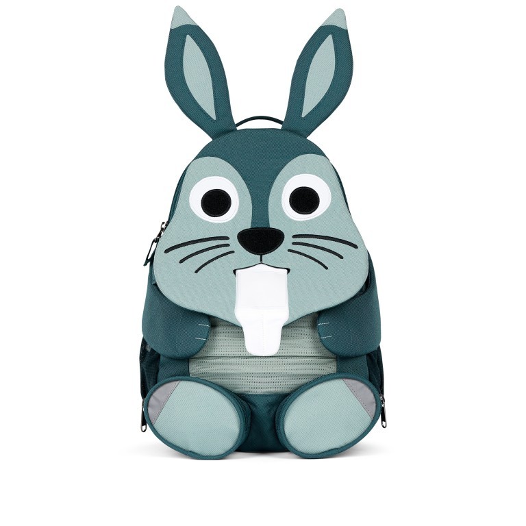 Rucksack Großer Freund für Kinder Hase, Farbe: grau, Marke: Affenzahn, EAN: 4057081180820, Abmessungen in cm: 20x31x12, Bild 7 von 7