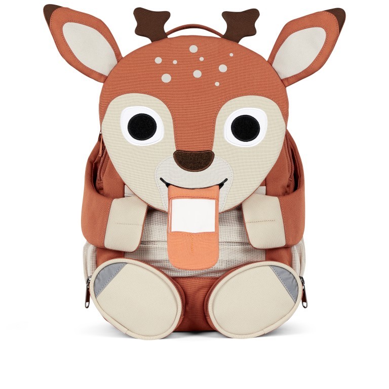 Rucksack Großer Freund für Kinder Reh, Farbe: braun, Marke: Affenzahn, EAN: 4057081180837, Abmessungen in cm: 20x31x12, Bild 7 von 7