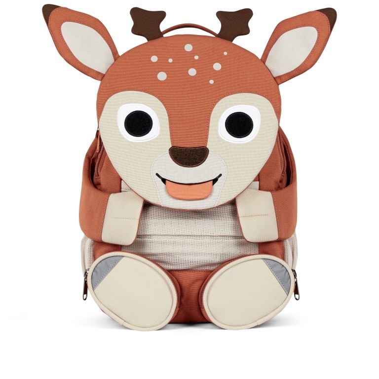 Rucksack Großer Freund für Kinder Reh, Farbe: braun, Marke: Affenzahn, EAN: 4057081180837, Abmessungen in cm: 20x31x12, Bild 1 von 7