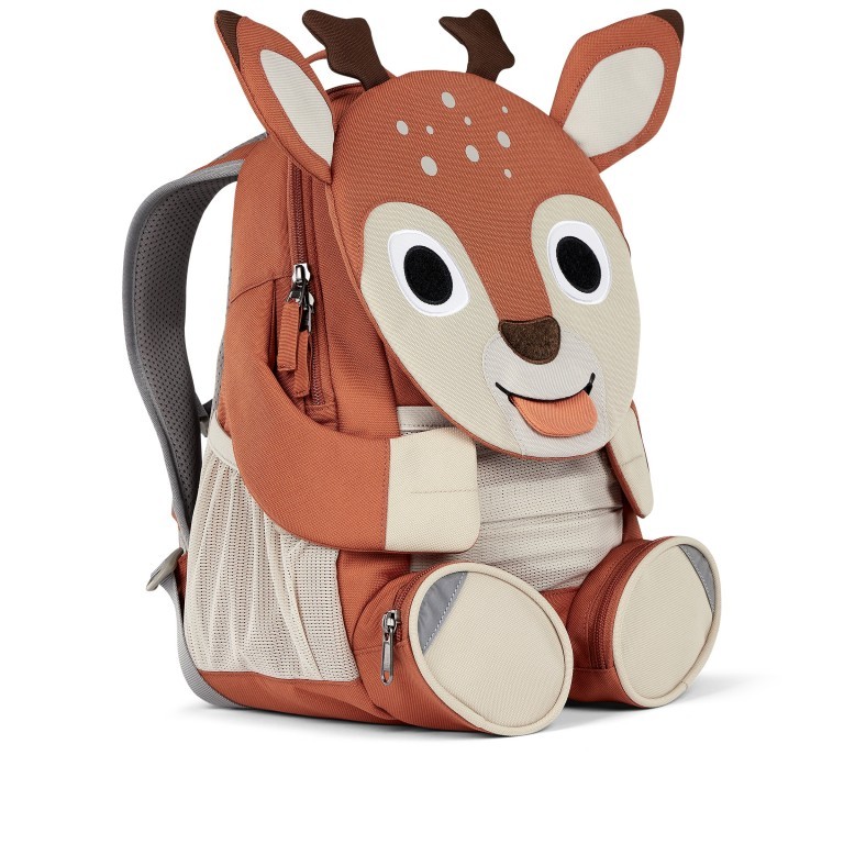 Rucksack Großer Freund für Kinder Reh, Farbe: braun, Marke: Affenzahn, EAN: 4057081180837, Abmessungen in cm: 20x31x12, Bild 3 von 7