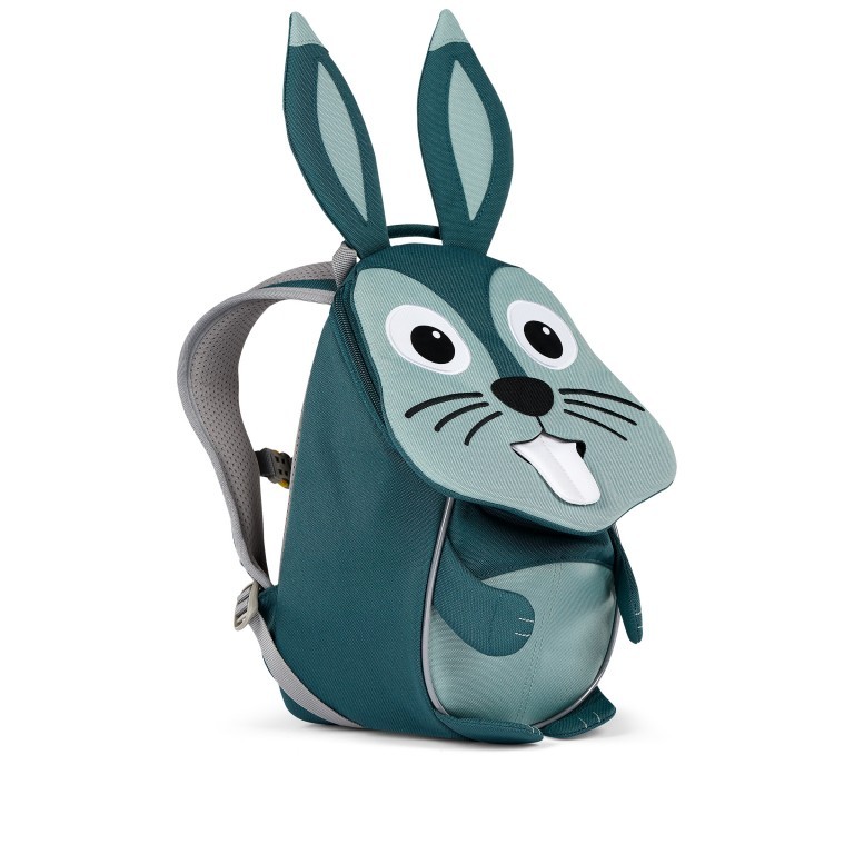 Rucksack Kleiner Freund für Kinder Hase, Farbe: grau, Marke: Affenzahn, EAN: 4057081180844, Abmessungen in cm: 17x25x11, Bild 3 von 7