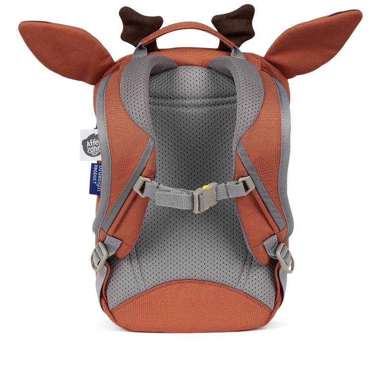 Rucksack Kleiner Freund für Kinder Reh, Farbe: braun, Marke: Affenzahn, EAN: 4057081180851, Abmessungen in cm: 17x25x11, Bild 4 von 7