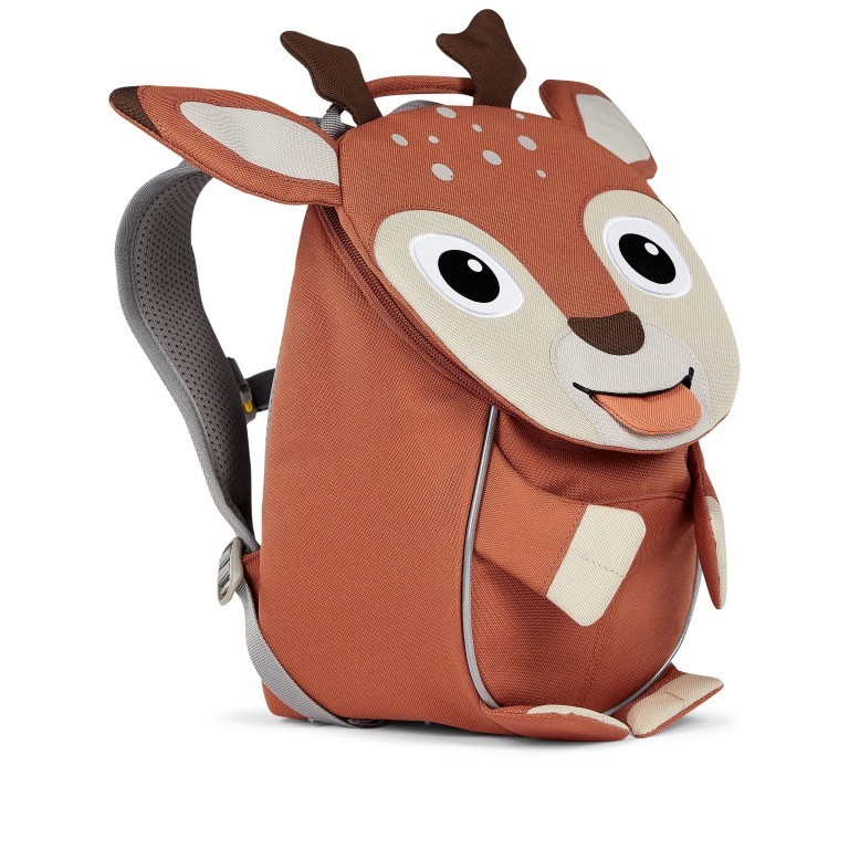 Rucksack Kleiner Freund für Kinder Reh, Farbe: braun, Marke: Affenzahn, EAN: 4057081180851, Abmessungen in cm: 17x25x11, Bild 3 von 7