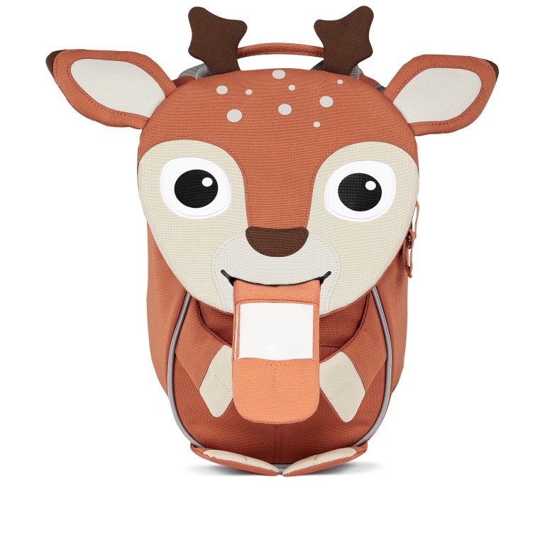 Rucksack Kleiner Freund für Kinder Reh, Farbe: braun, Marke: Affenzahn, EAN: 4057081180851, Abmessungen in cm: 17x25x11, Bild 7 von 7