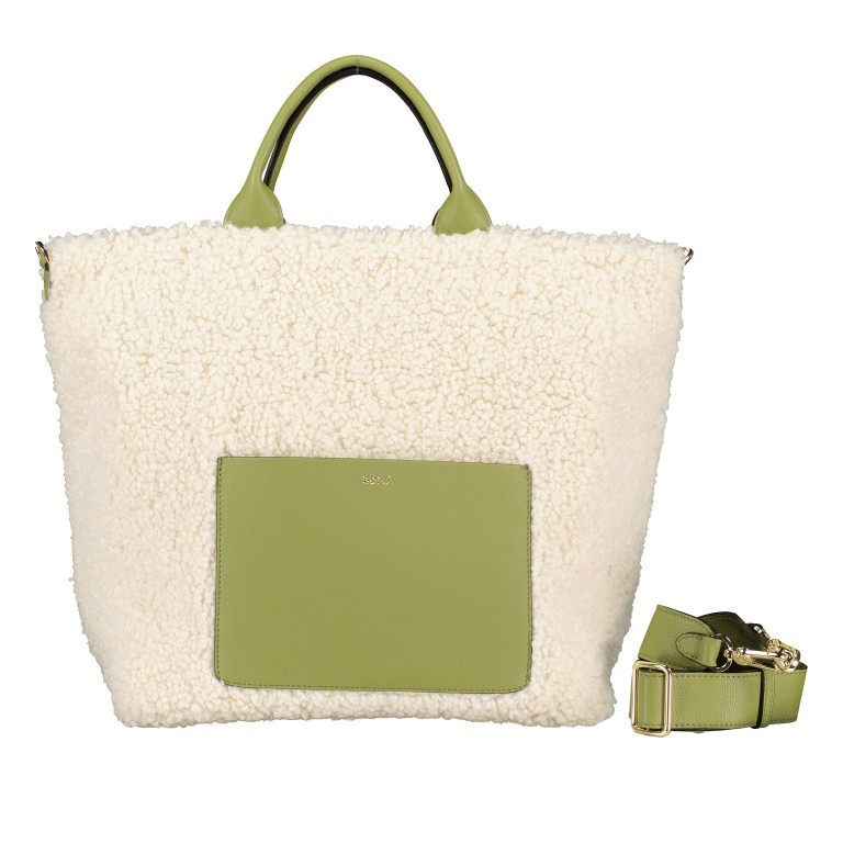 Tasche Eco Fur Florian Raquel L Ivory Oliv, Farbe: grün/oliv, Marke: Abro, EAN: 4067278101262, Abmessungen in cm: 44x37.5x18.5, Bild 1 von 7