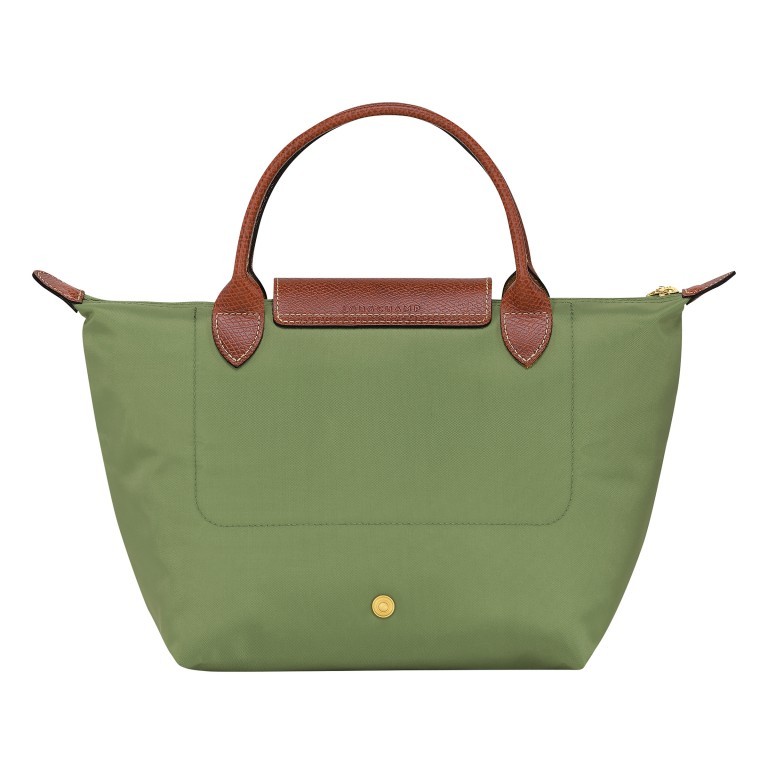 Handtasche Le Pliage Handtasche S Lichen, Farbe: grün/oliv, Marke: Longchamp, EAN: 3597922382637, Abmessungen in cm: 23x22x14, Bild 3 von 6