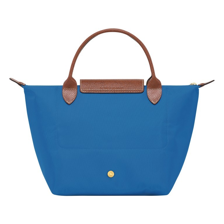 Handtasche Le Pliage Handtasche S Cobalt, Farbe: blau/petrol, Marke: Longchamp, EAN: 3597922382644, Abmessungen in cm: 23x22x14, Bild 3 von 6