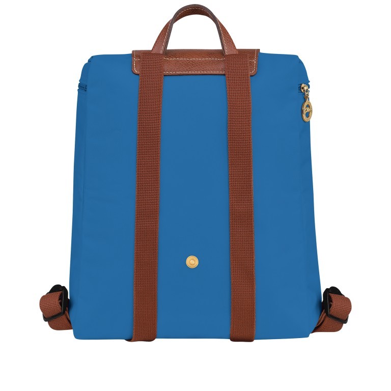 Rucksack Le Pliage Cobalt, Farbe: blau/petrol, Marke: Longchamp, EAN: 3597922383245, Abmessungen in cm: 26x28x10, Bild 3 von 5